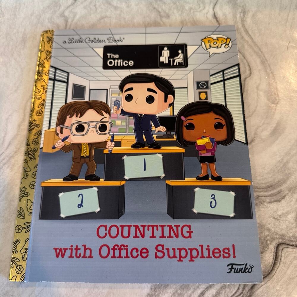 The office funko little golden book